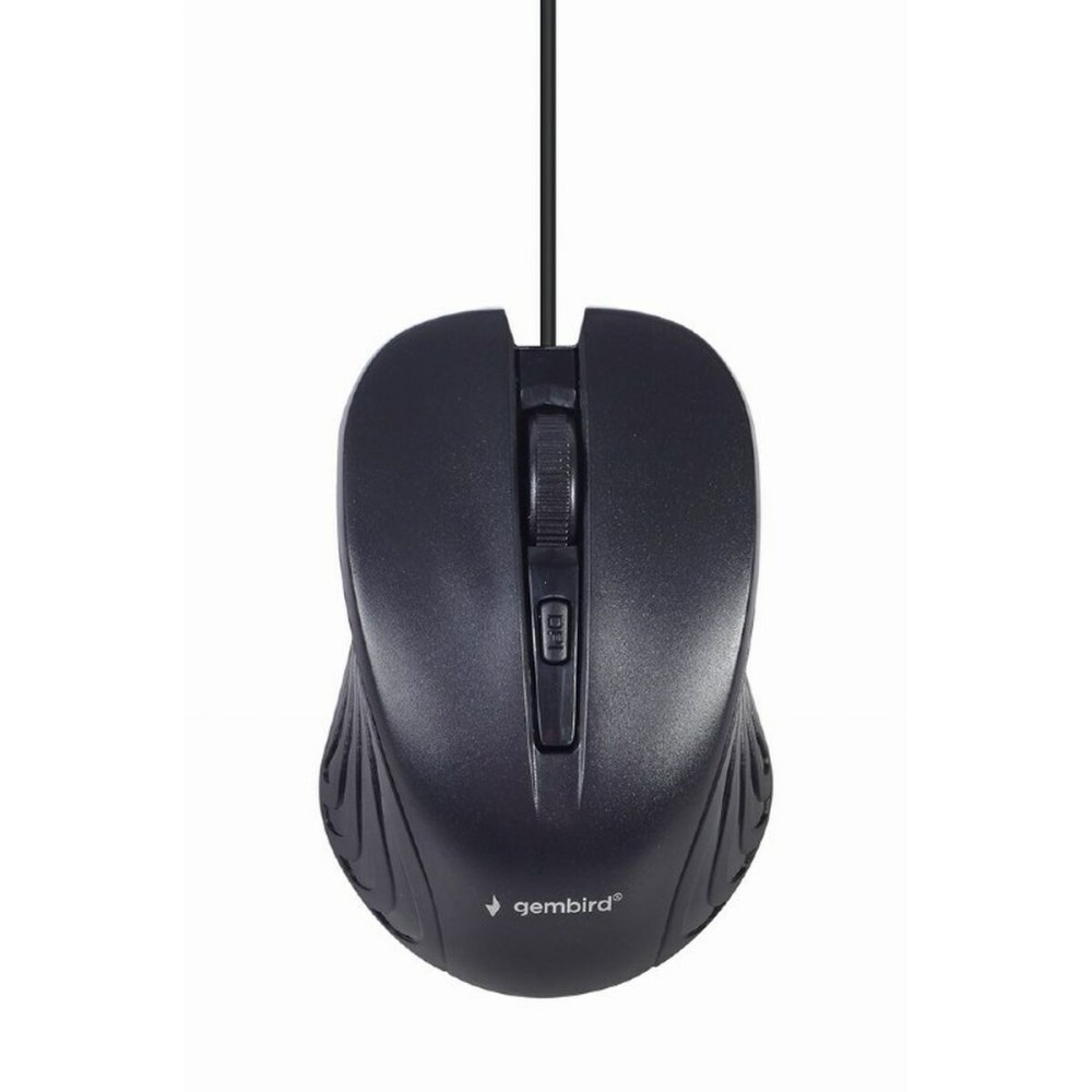 Tastatur mit Maus GEMBIRD KBS-UM-04 Schwarz Schwarzweiß QWERTY Qwerty US