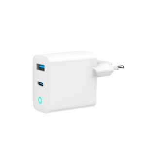Wandladegerät GEMBIRD TA-UC-PDQC45L-W-01 Weiß 45 W