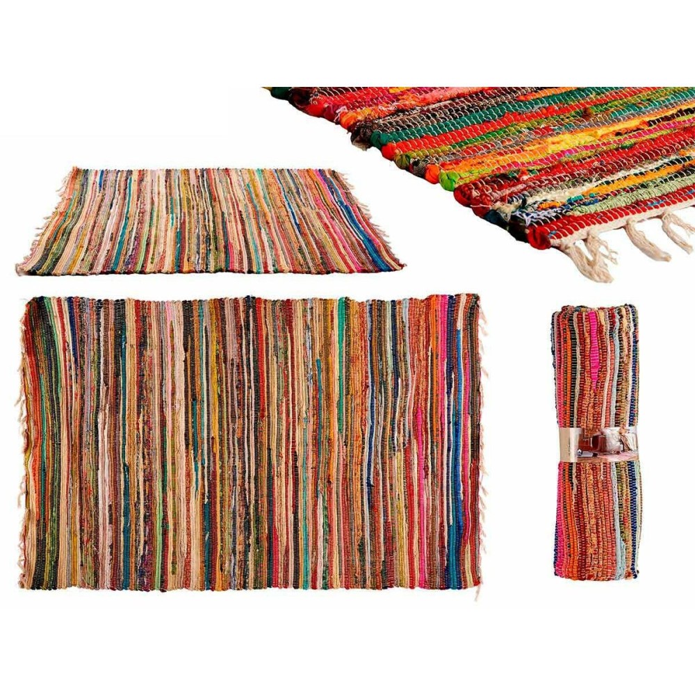 Tapis A-3 Multicouleur 120 x 2 x 180 cm (4 Unités)