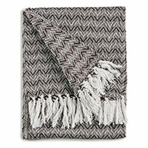 Housse de canapé ITEM NO.25 PLAIDS Marron Gris Naturel 160 x 130 cm Epis (12 Unités)