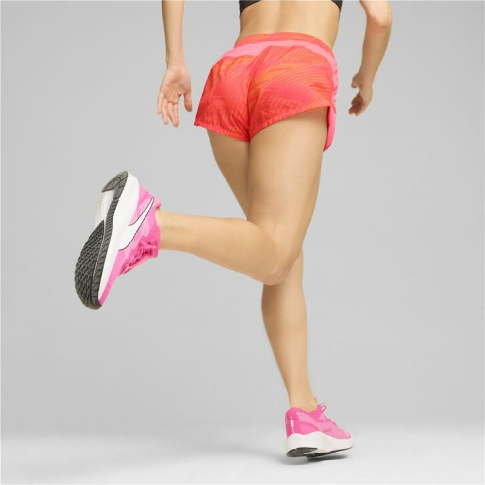 Damen-Sportshorts Puma Puma Run Favorite Aop Velocity 3" Rot