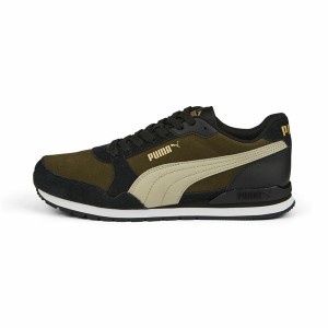 Laufschuhe für Erwachsene Puma ST Runner v3 SD Schwarz Olive Herren