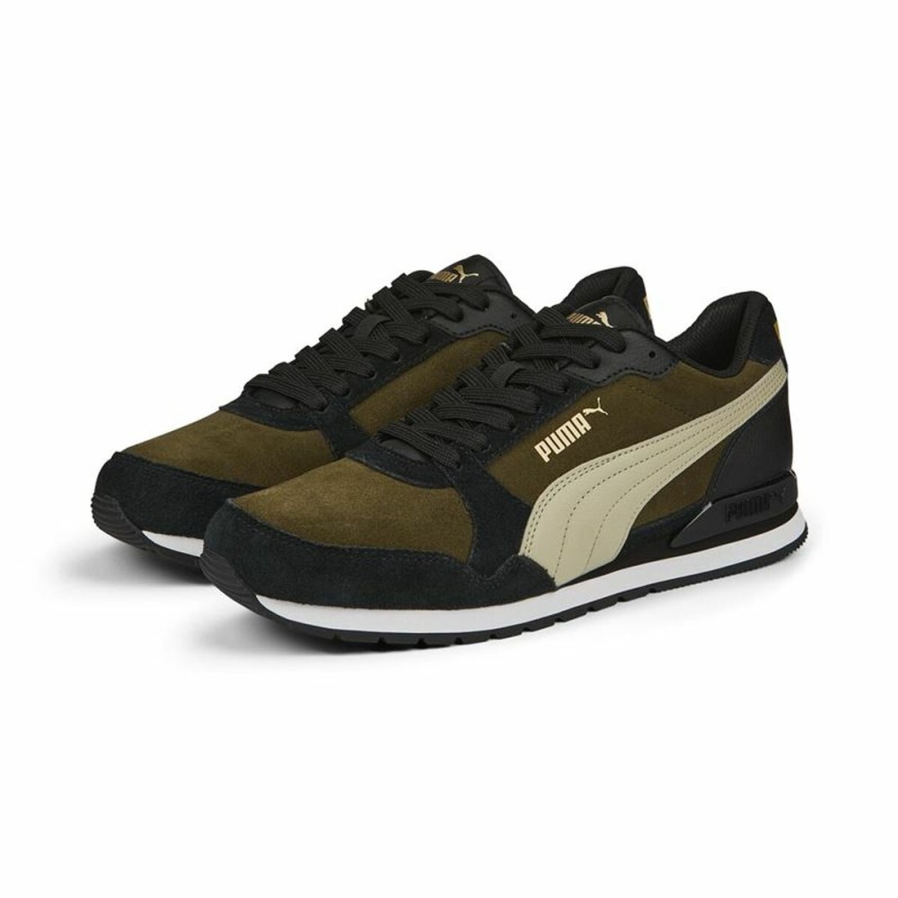 Chaussures de Running pour Adultes Puma ST Runner v3 SD Noir Olive Homme