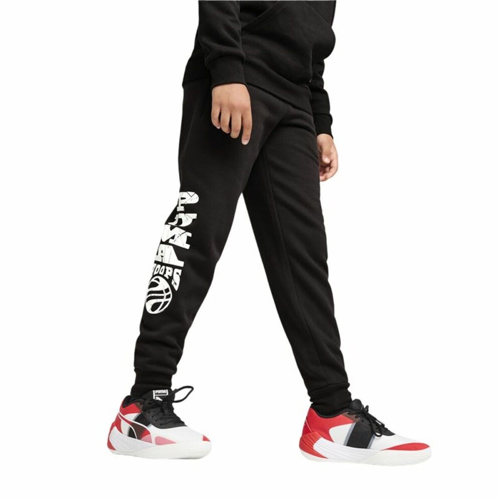 Sportshorts für Kinder Puma Basketball Blueprint Pants Fl. Infantil Schwarz