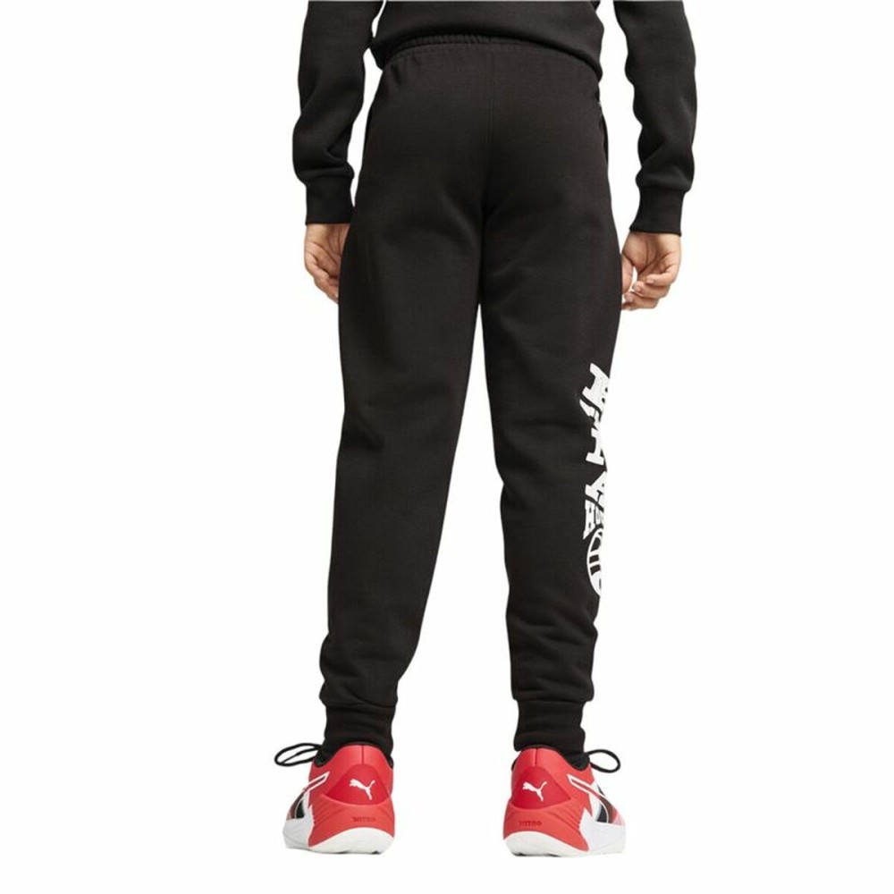 Sportshorts für Kinder Puma Basketball Blueprint Pants Fl. Infantil Schwarz