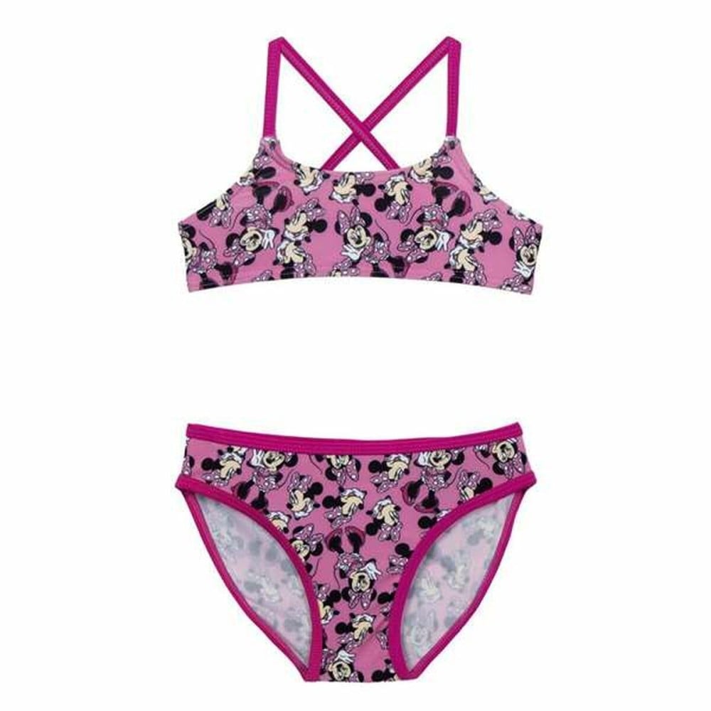 Bikiniunterteil für Mädchen Minnie Mouse Rosa