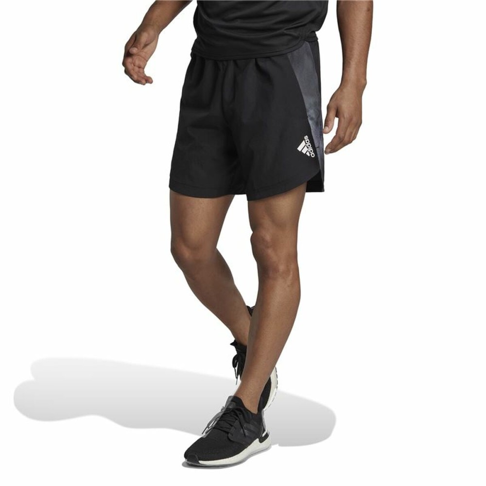 Herren-Sportshorts Adidas Hiit Movement  Schwarz 7"