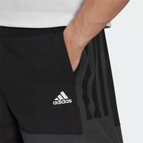 Short de Sport pour Homme Adidas Colourblock  Noir