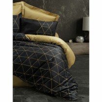 Duvet cover set Black 220 x 240 cm