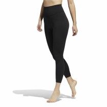 Leggings de Sport pour Femmes Adidas Yoga Luxe Studio Noir