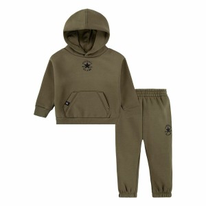 Ensemble de Sport pour Bébé Converse Sustainable Core Po Olive 2 Pièces