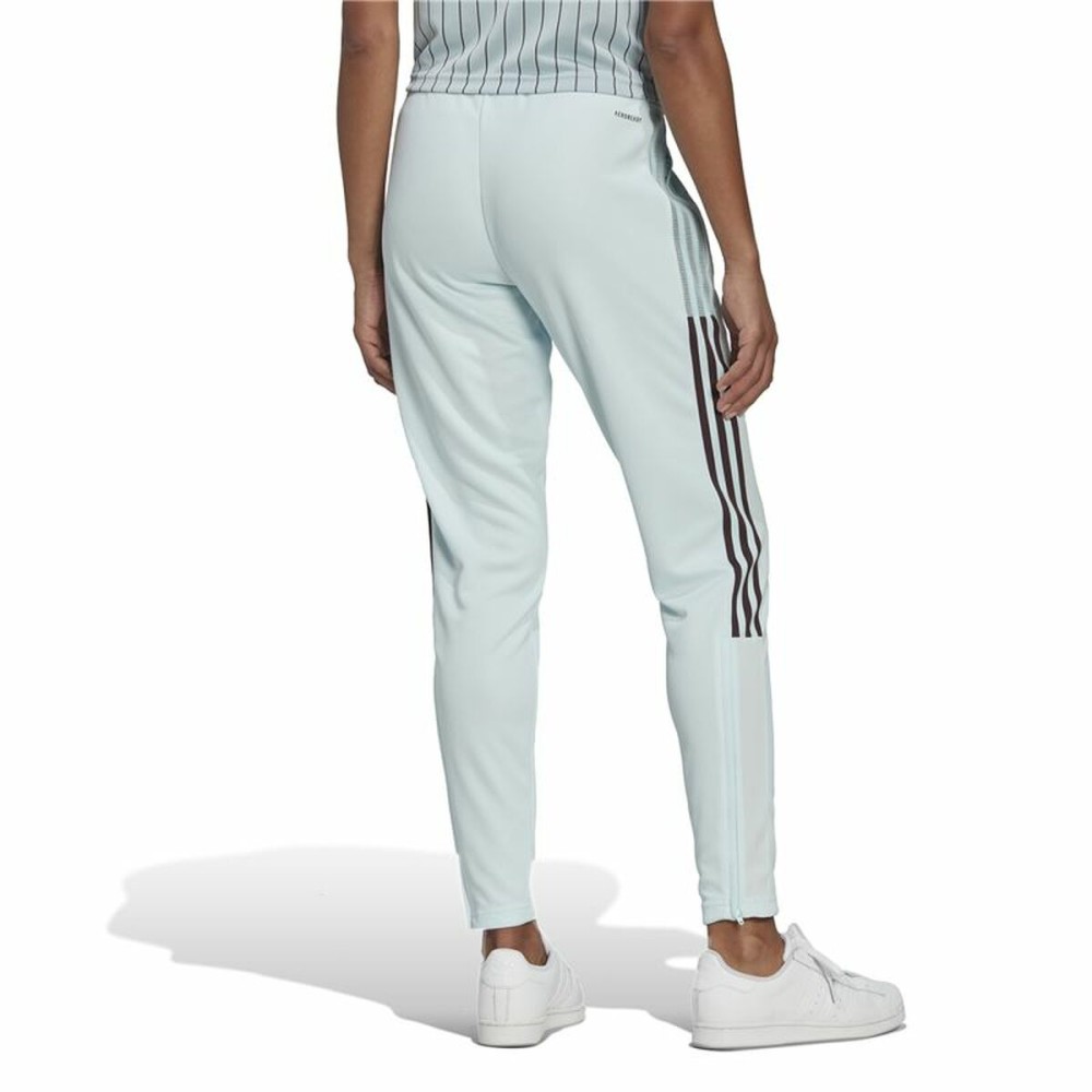 Pantalon de sport long Adidas Tiro Tk Femme Cyan