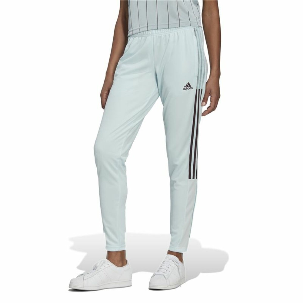 Long Sports Trousers Adidas Tiro Tk Lady Cyan