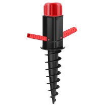 Marbueno Pincho Parasol Kunststoff Schwarz 37x6x6 cm Strand und Garten 10505