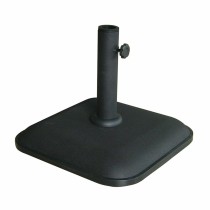 Marbueno Sonnenschirmbasis Quadrat Beton 35X35X5,2 cm 11KG Schwarz Garten 10455