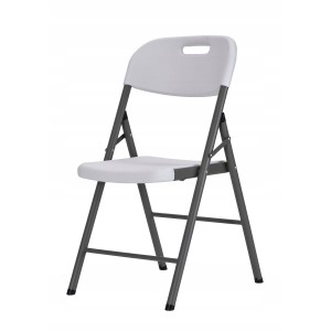 Marbueno Klappstuhl Resina Weiß 44x53x83 cm Catering, Strand und Camping 10531