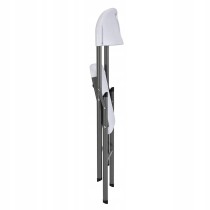 Marbueno Folding Chair Resin White 44x53x83 cm Catering, Beach & Camping 10531