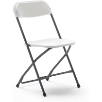 Marbueno Klappstuhl Resina Weiß 44x44x79 cm Catering, Strand und Camping 10532