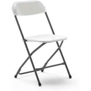 Marbueno Klappstuhl Resina Weiß 44x44x79 cm Catering, Strand und Camping 10532