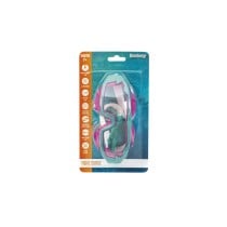 Masque de Plongée Junior Bestway Correa Silicone Couleurs Assorties Antibuée +7 Ans 