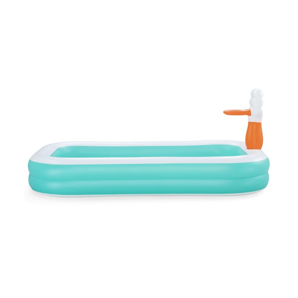 Bestway Piscine Gonflable Enfant Basket 251x168x102 cm +3 Ans Jardin 54445