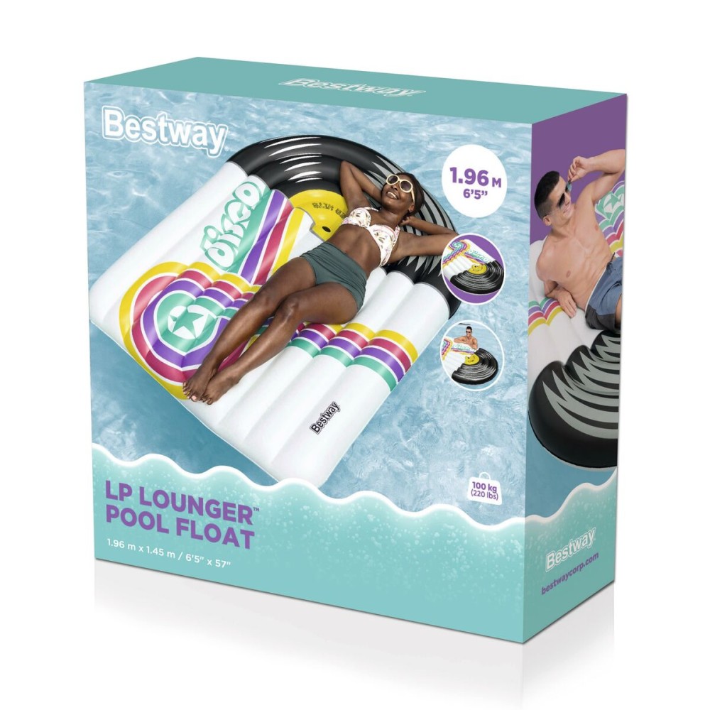Bestway Inflatable Mattress Disco 196x145 cm Beach & Pool 43837