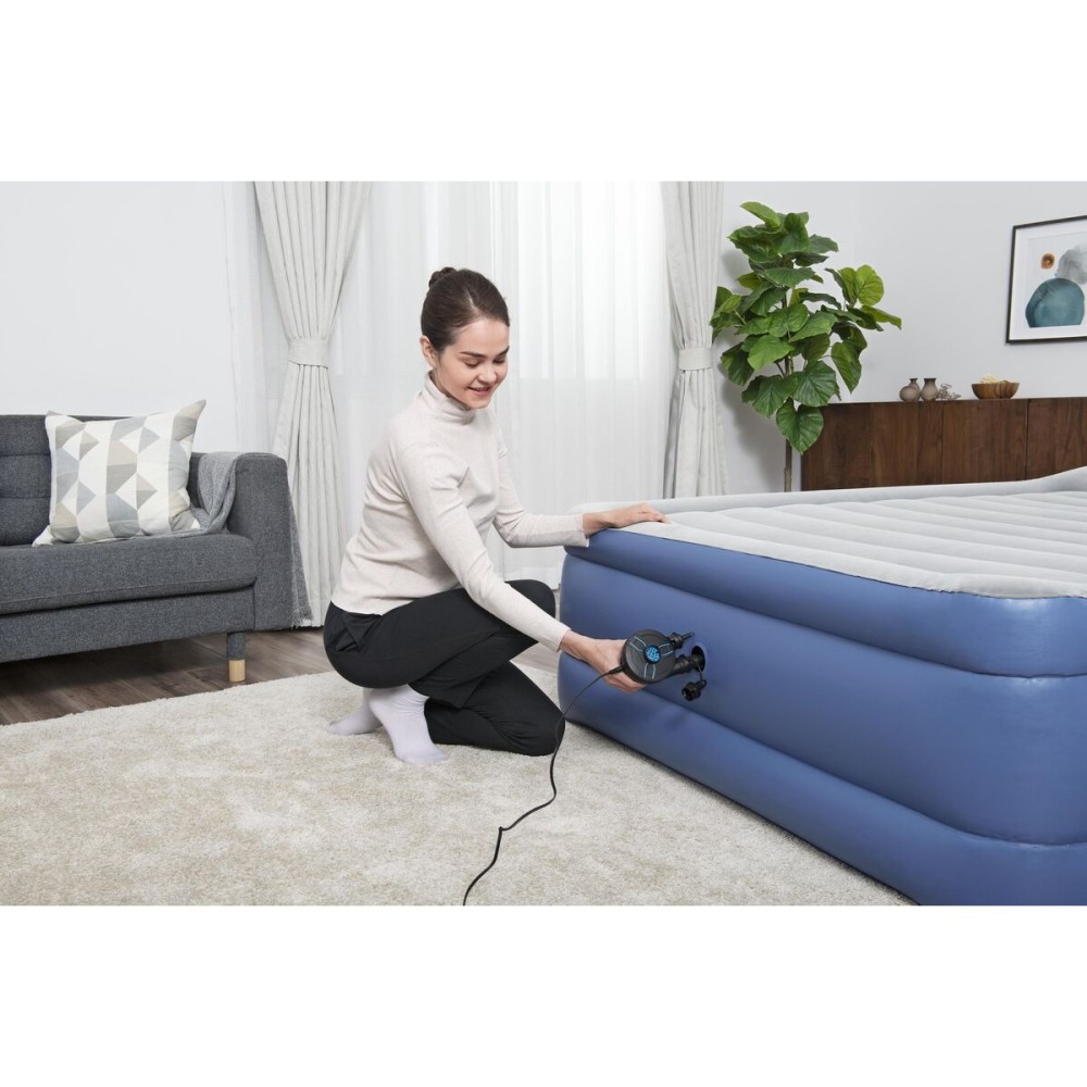 Bestway Gonfleur Électrique Prise et Allume-Cigare 11,3x10,1x10,7 cm 490 L/min 62255