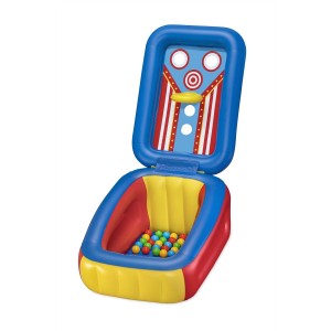 Bestway Piscine Gonflable Enfant Jeux avec Balles 110x81x62 cm +2 Ans Jardin 52635