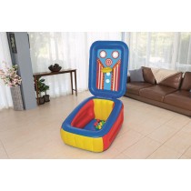 Bestway Piscine Gonflable Enfant Jeux avec Balles 110x81x62 cm +2 Ans Jardin 52635