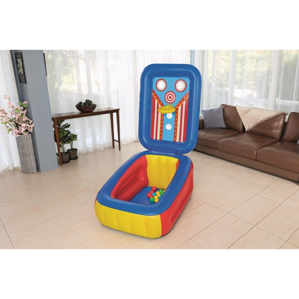 Bestway Piscine Gonflable Enfant Jeux avec Balles 110x81x62 cm +2 Ans Jardin 52635