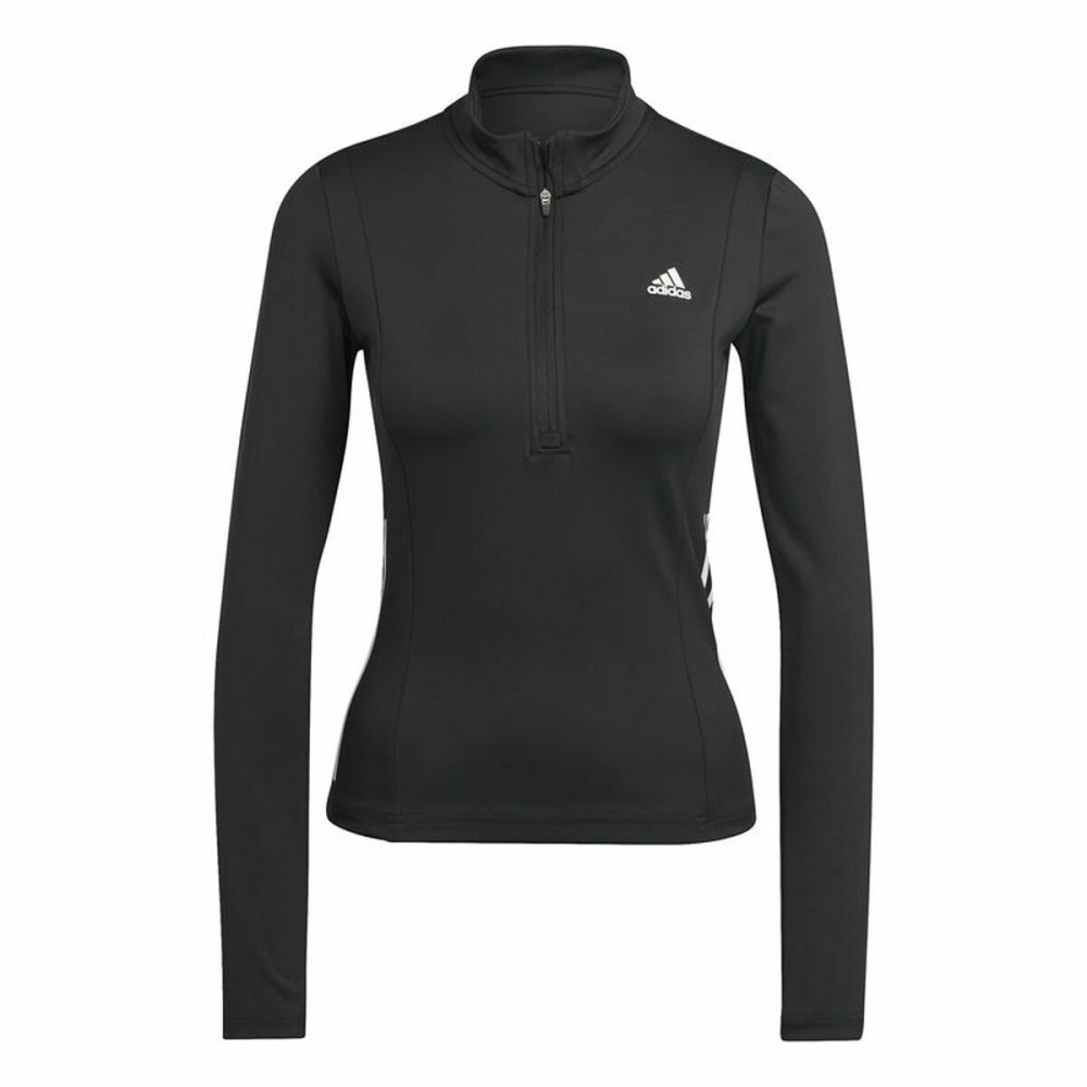 Langarm Damen T-Shirt Adidas Schwarz