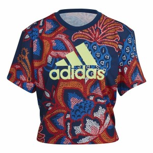 Women’s Short Sleeve T-Shirt Adidas  FARM Rio Graphic 