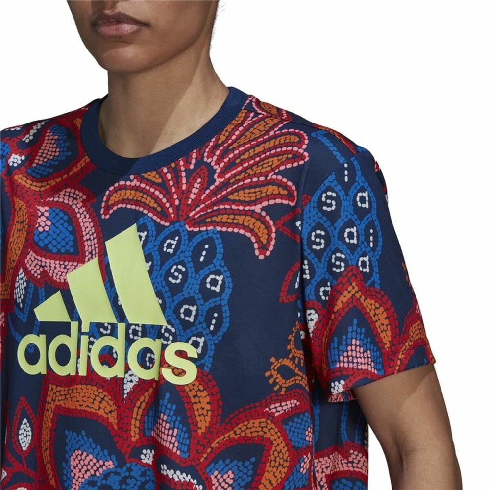 Damen Kurzarm-T-Shirt Adidas  FARM Rio Graphic 