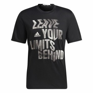 Herren Kurzarm-T-Shirt Adidas HIIT Schwarz