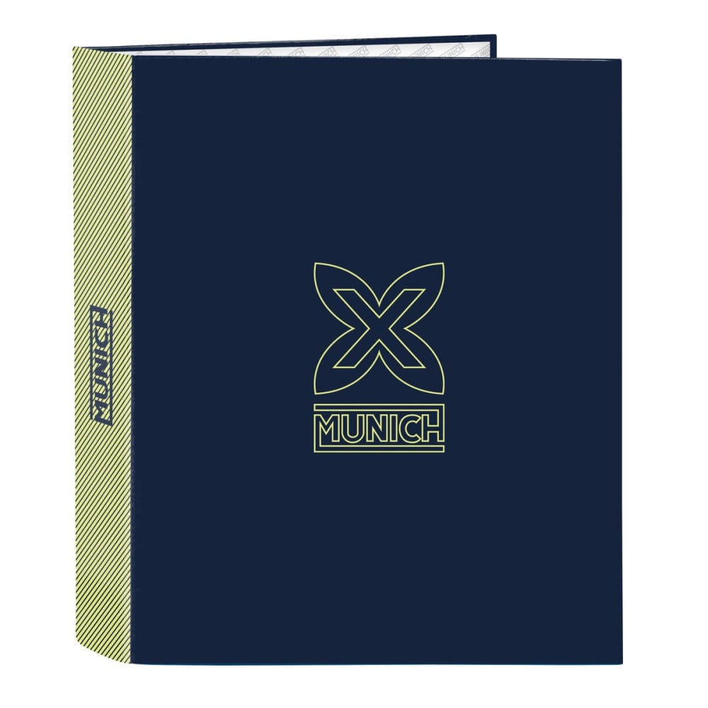 Ringbuch Munich North Marineblau A4 27 x 33 x 6 cm