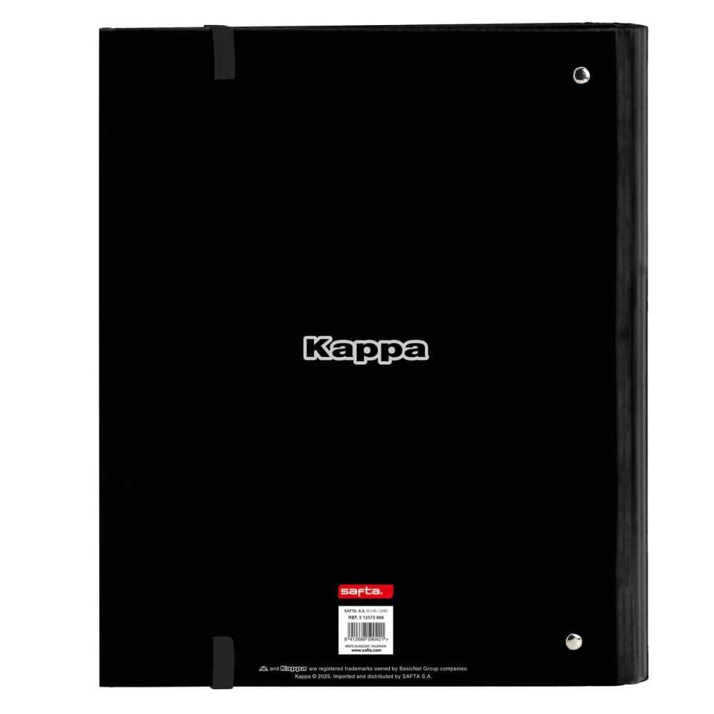 Ringbuch Kappa Dark Schwarz 27 x 32 x 3.5 cm