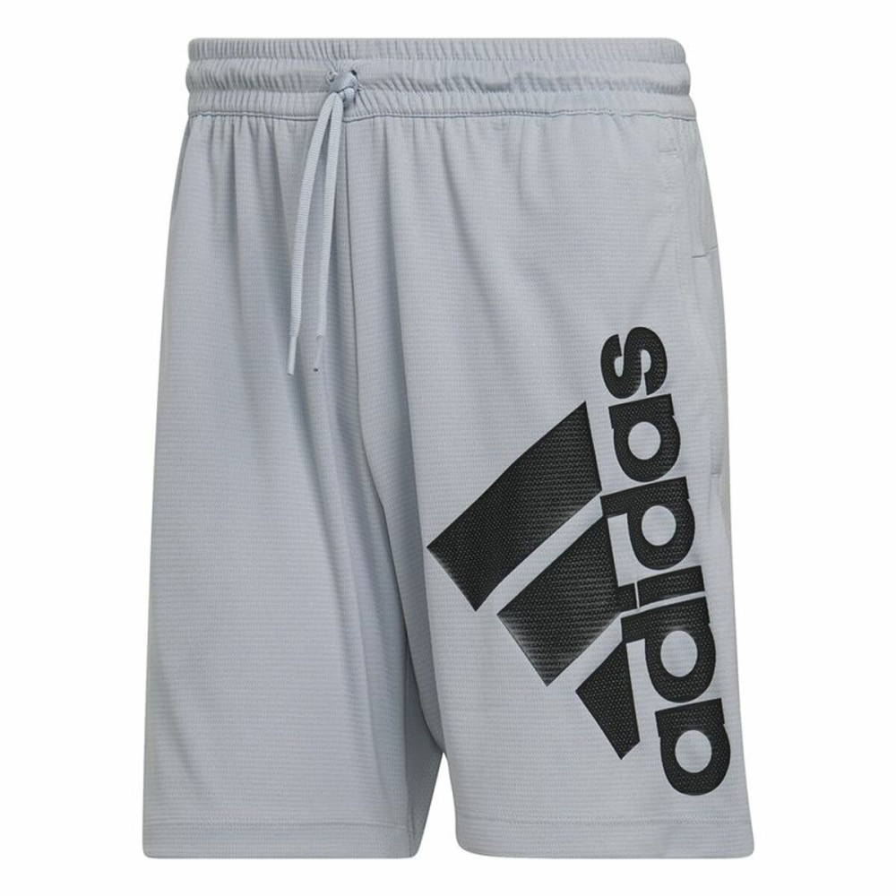 Short de Sport pour Homme Adidas Big Badge Of Sport Gris 9"