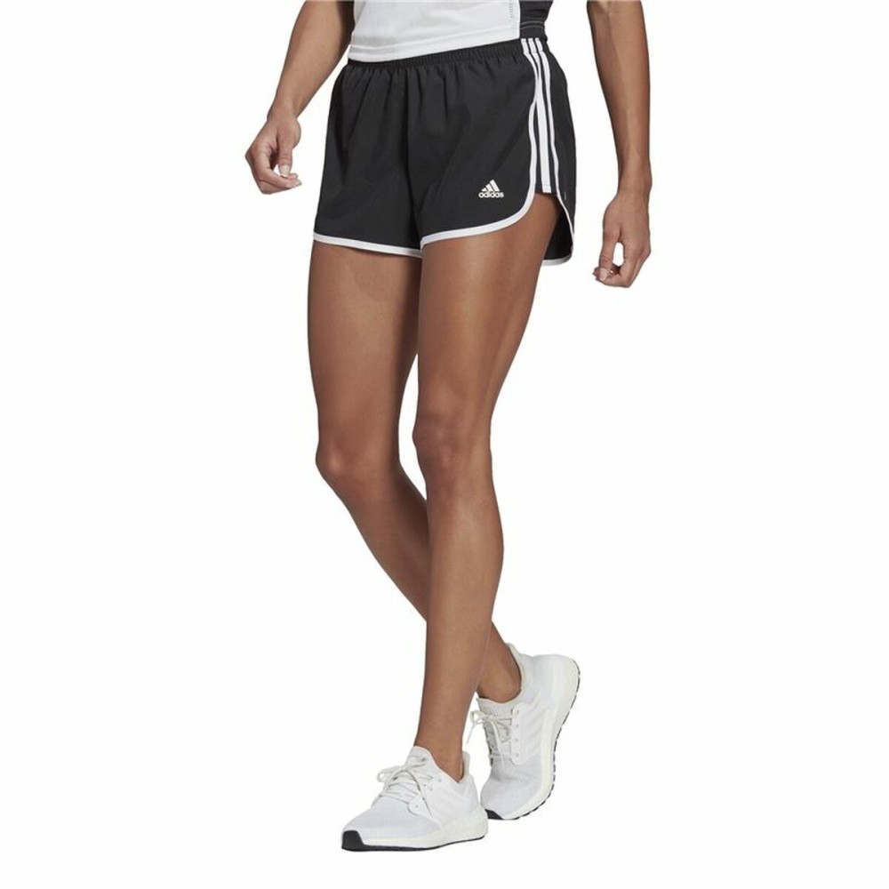 Short de Sport pour Femme Adidas Marathon 20 Noir 4"