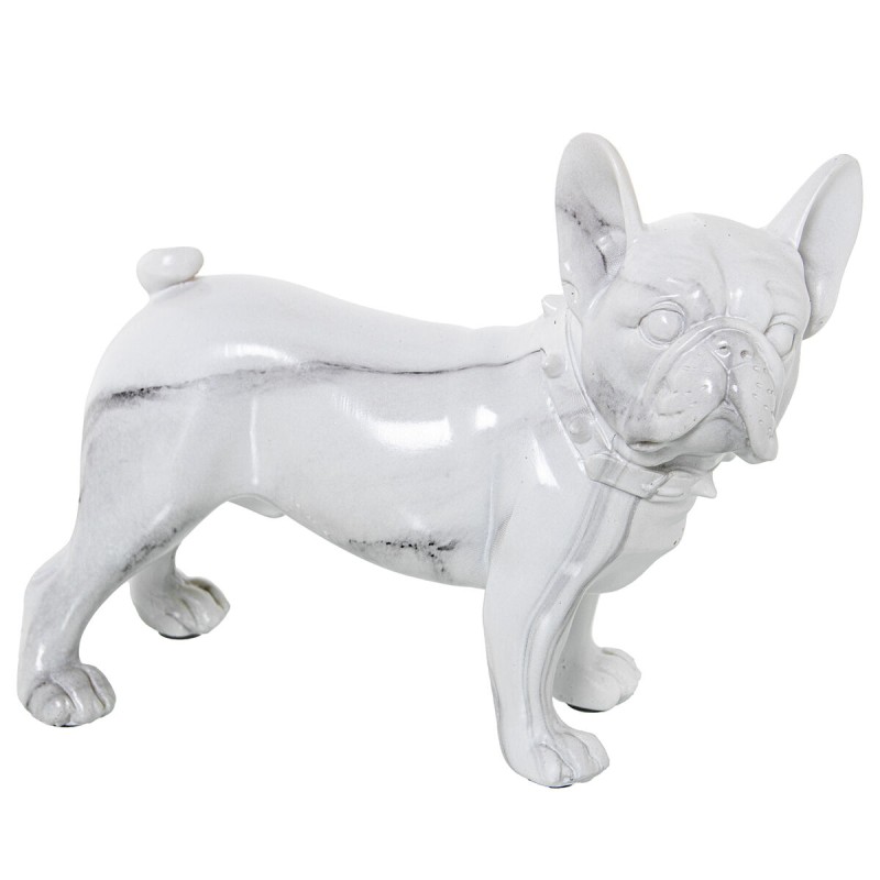 Deko-Figur Alexandra House Living Kunststoff Hund 14 x 26 x 24 cm Marmor