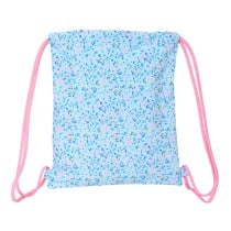 Sac à dos serré par des ficelles Vicky Martín Berrocal Paraíso Bleu Rose 35 x 40 x 1 cm
