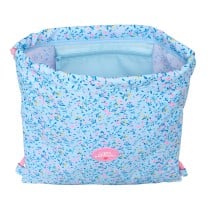 Backpack with Strings Vicky Martín Berrocal Paraíso Blue Pink 35 x 40 x 1 cm