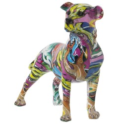 Decorative Figure Alexandra House Living Multicolour Plastic Dog 13 x 29 x 26 cm