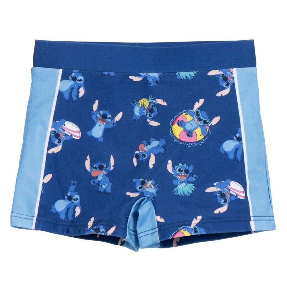 Jungen-Badeshorts Stitch Dunkelblau