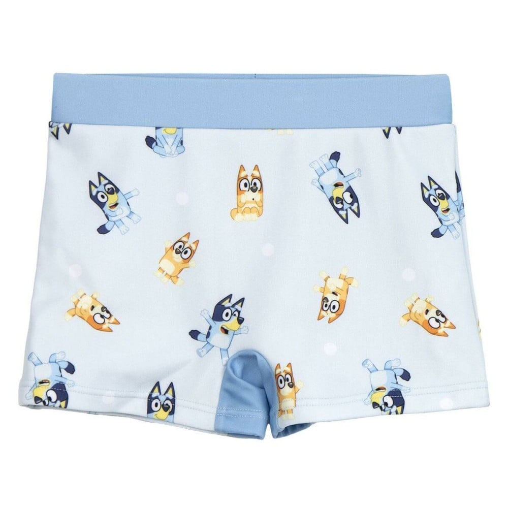 Jungen-Badeshorts Bluey Hellblau