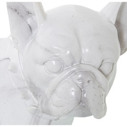 Figurine Décorative Alexandra House Living Plastique Chien 14 x 26 x 24 cm Marbre