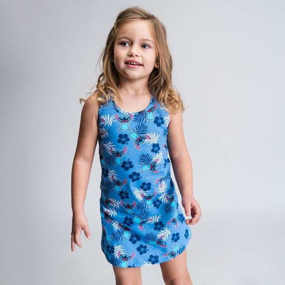 Dress Stitch Blue Girl