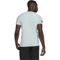 T-shirt à manches courtes homme Adidas Club Tennis 3 Stripes Blanc