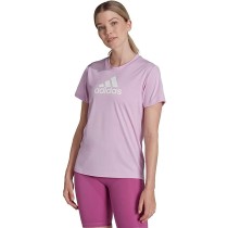 Damen Kurzarm-T-Shirt Adidas Primeblue Lila