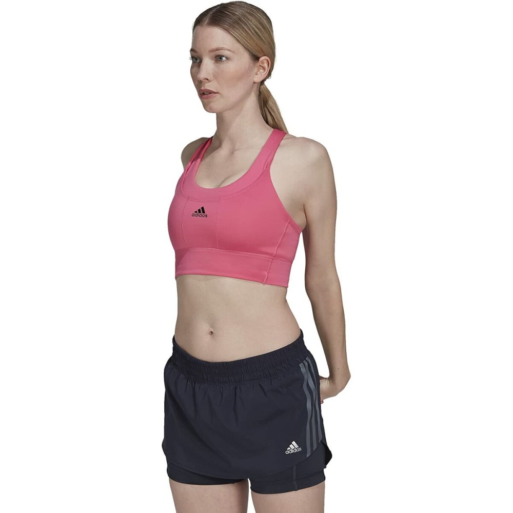 Soutien-gorge de Sport Adidas Medium Support Rose