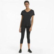 Lange Sporthose Puma Train Favorite Forever High Waist 3/4 Schwarz Damen
